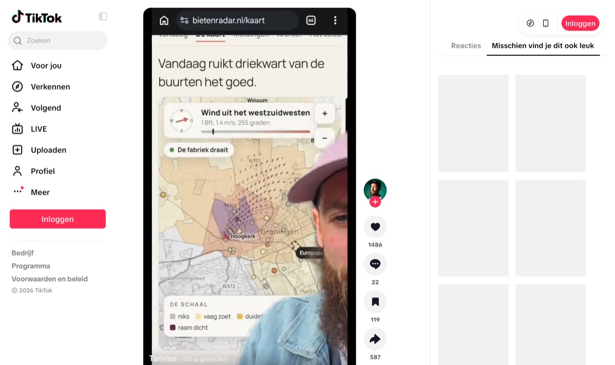 TikTok · Tammo: The Bietenradar also did the rounds on TikTok