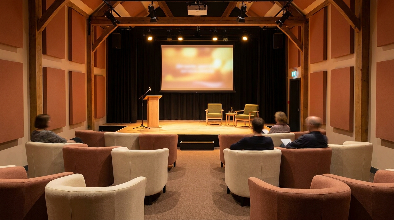 Sfeerbeeld workshoplocatie: ATLAS Theater