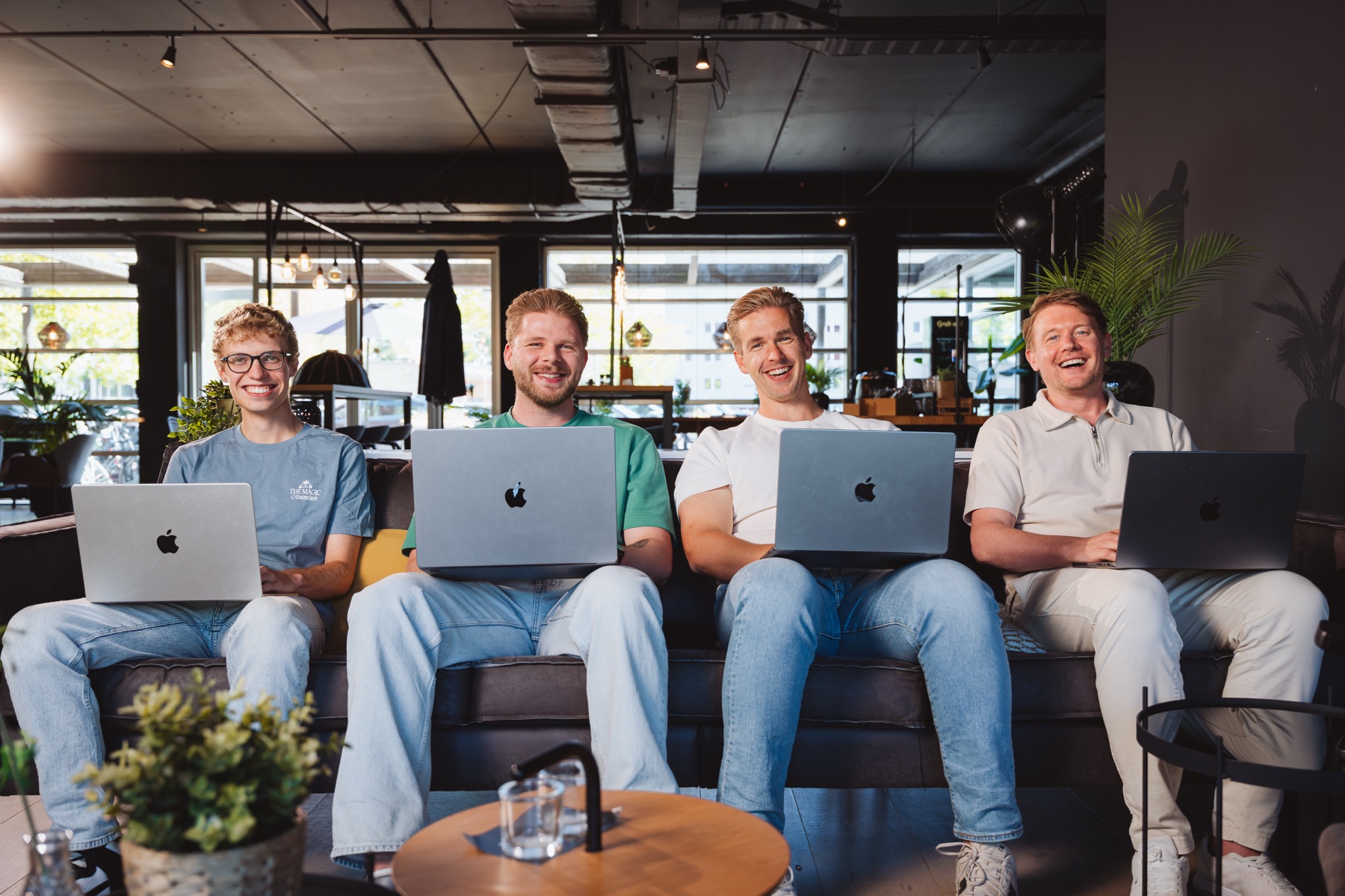 Team photo, Empathree working together
