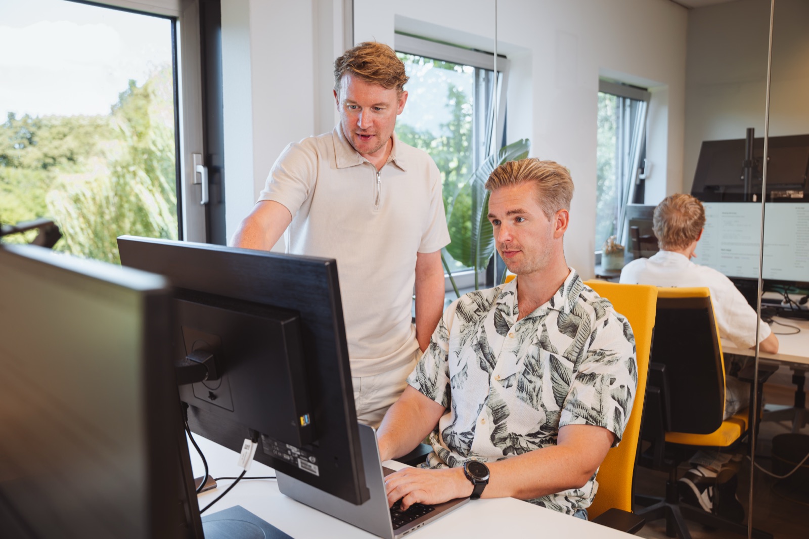hands-on bouwen tijdens de Vibe Coding workshop